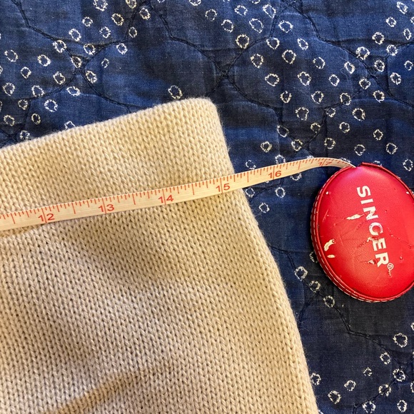 Nasty Gal Sweater Pajama Set Beige - Picture 6 of 7